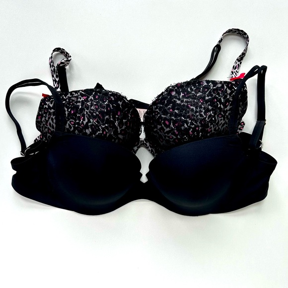 2 BRA SET Victoria’s Secret Very Sexy in Black and La Senza Beyond Cleav… - Picture 1 of 16
